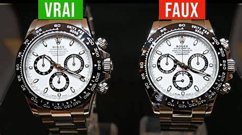 montre rolex contrefacon|rolex ou fausse.